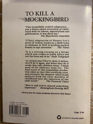 Harper Lee's To Kill a Mockingbird by Christopher Sergel - Thumbnail 2