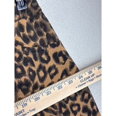 Jones New York Pencil Skirt Cheetah Print Women's Plus Size 18 Stretch - Thumbnail 5