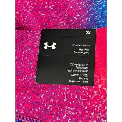 Under Armour Compression High Rise Ankle Leggings Women's Size 2X NWT MSRP $50 - Thumbnail 5