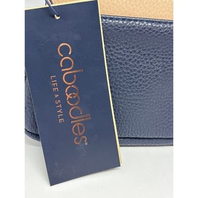 Caboodles Life & Style Zip Pop Large Makeup Accessory Carry Bag NWT Blue - Thumbnail 2