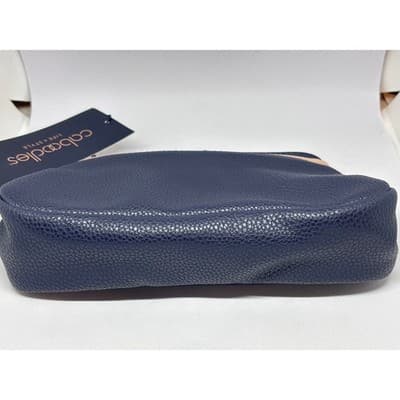 Caboodles Life & Style Zip Pop Large Makeup Accessory Carry Bag NWT Blue - Thumbnail 4