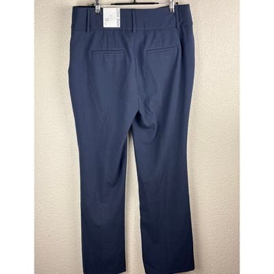 NWT Nine West Magic Waist Bootcut Size Pants Classic Navy Women's Pants size 8 - Thumbnail 6