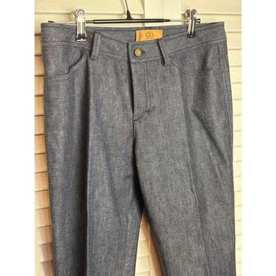 Dana Buchman Dark Wash Straight Leg Denim Jeans Women's Size Petite 4 / 27 - Thumbnail 2