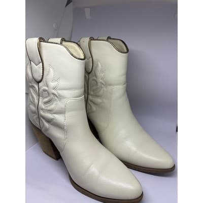 Michael by Michael Shannon Gracelynn Western Cowgirl Ankle Boot Women's Size 8.5