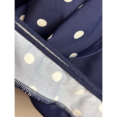 Lands' End Navy Polka Dot Tummy Hiding Tankini Swimsuit Top Women's Size 18W - Thumbnail 7