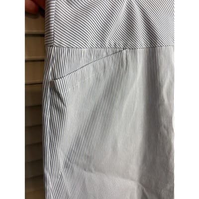 SC & Co Tennis Golf Skort Blue Stripe Pull On Athletic Shorts Skirt Women's XL - Thumbnail 4