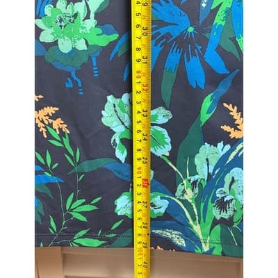 Columbia Midway Bay Multicolor Palm Trees Sleeveless Midi Dress Women's Size XXL - Thumbnail 3
