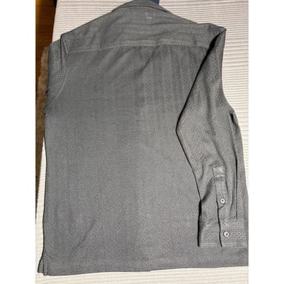 NWT Marc Ashers Style MAKL-013 Black Long Sleeve Textured Size Medium MSRP $89 - Thumbnail 5