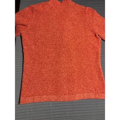 Doncaster Orange Cardigan Sweater Size S/Medium - Thumbnail 3