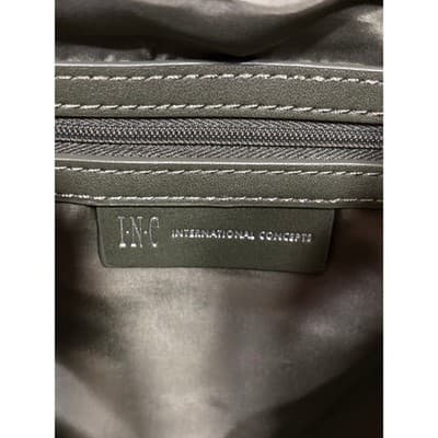 INC International Concepts BREEAH Moss Sherpa Quilt Nylon Tote/Shoulder Bag NWT - Thumbnail 6