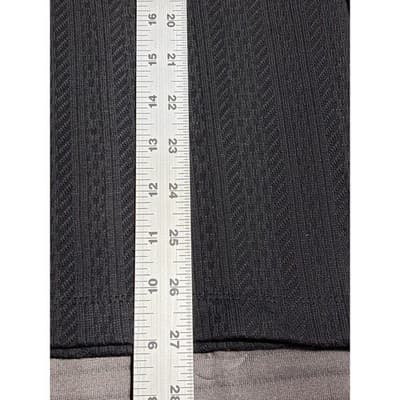 NWT Marc Ashers Style MAKL-013 Black Long Sleeve Textured Size Medium MSRP $89 - Thumbnail 8