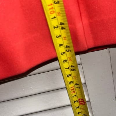 Donna Karan size 12 color block pencil dress orange multicolored Pre-Loved - Thumbnail 7