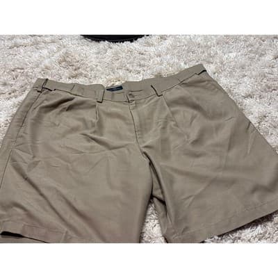 Chino Mens Dockers Pleated Relaxed Fit Polyester Size 40