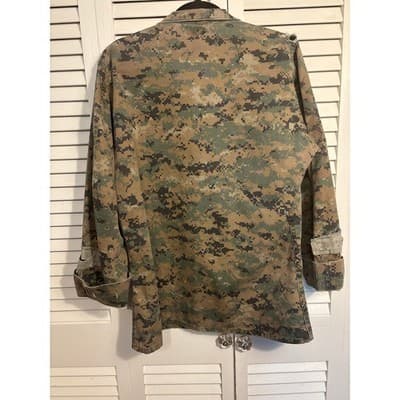 Jacket BDU Tru-Spec Medium Men Digital Camouflage 8415-01-390-8544-Used Cond. - Thumbnail 7