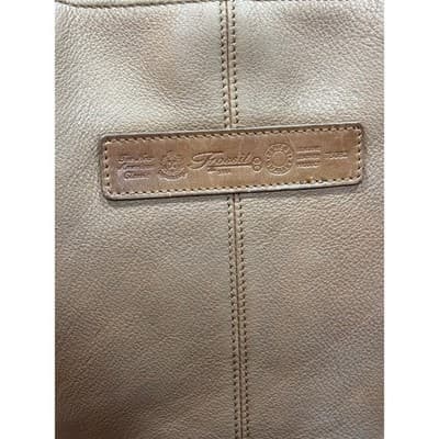 Fossil Brown Leather Crossbody Shoulder Bag Pocket Purse Gently Used - Thumbnail 7