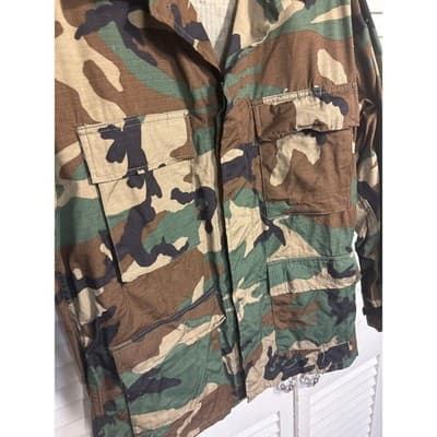 Army Jacket #8415-01-390-8544 Size Medium Hunting Camaflouge - Thumbnail 3