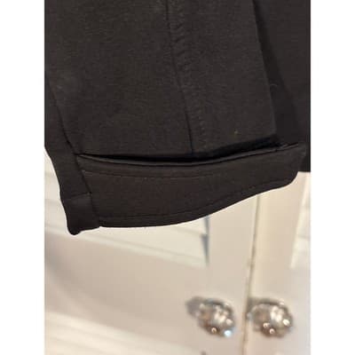 SIZE 7 REEBOK BLACK LIGHT HOODED JACKET Multiple Pockets - Thumbnail 5