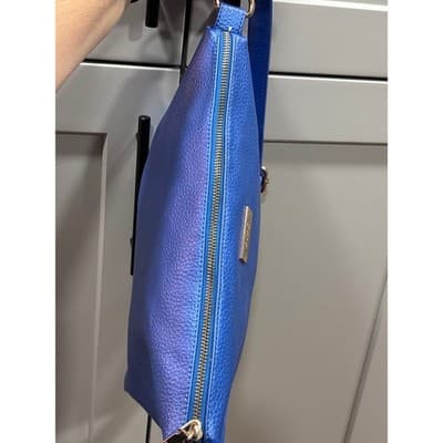 BCBG Paris Shoulder Bag Purse Blue Women's Purse-PRELOVED - Thumbnail 5