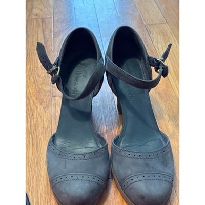 Timberland Earthkeepers Navy Pumps Size 10 Leather Uppers - Thumbnail 4