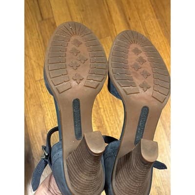 Timberland Earthkeepers Navy Pumps Size 10 Leather Uppers - Thumbnail 5