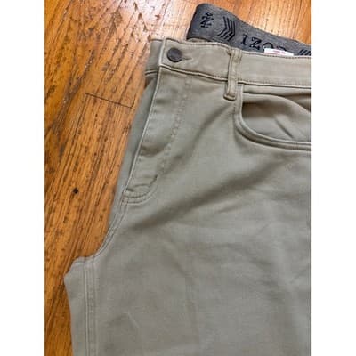 PRE-LOVED IZOD CASUAL KHAKI FLAT FRONT SLACKS SIZE 34X34 - Thumbnail 5