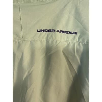 Under Armour Loose Heat Gear Size 2XL Green Fishing shirt - Thumbnail 3
