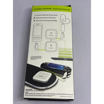 Powermat Powercube Universal Wireless Receiver Kit 7 Tips Sony PSP DS Apple - Thumbnail 2