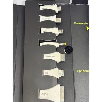 Powermat Powercube Universal Wireless Receiver Kit 7 Tips Sony PSP DS Apple - Thumbnail 6