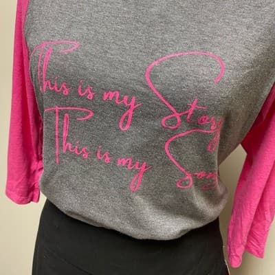This is my story this is my Song 3/4 sleeve tshirt Multiple Sizes XS-2XL