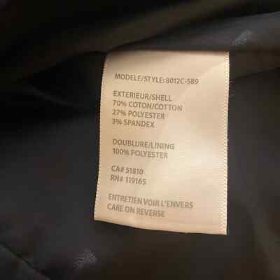 TRIBELLA INDIGO BLUE DENIM SWING JACKET BLAZER Size 10 - Thumbnail 5