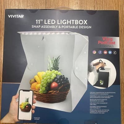11” LED Lightbox Snap/Assembly/portable - Thumbnail 2