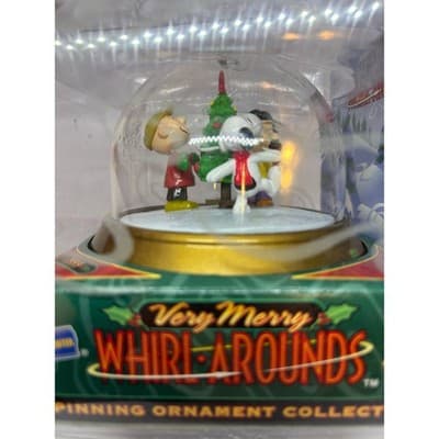 Very Merry Whirlarounds Spinning Christmas Ornament Blockbuster Release 1999 - Thumbnail 3