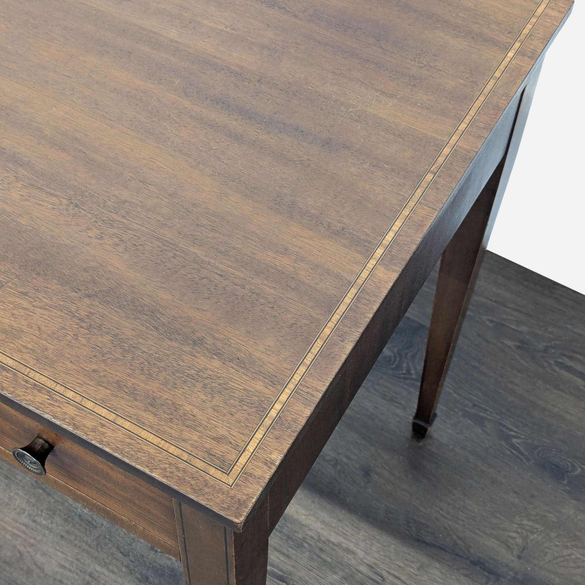 Antique George III Mahogany Side Table - Thumbnail 5