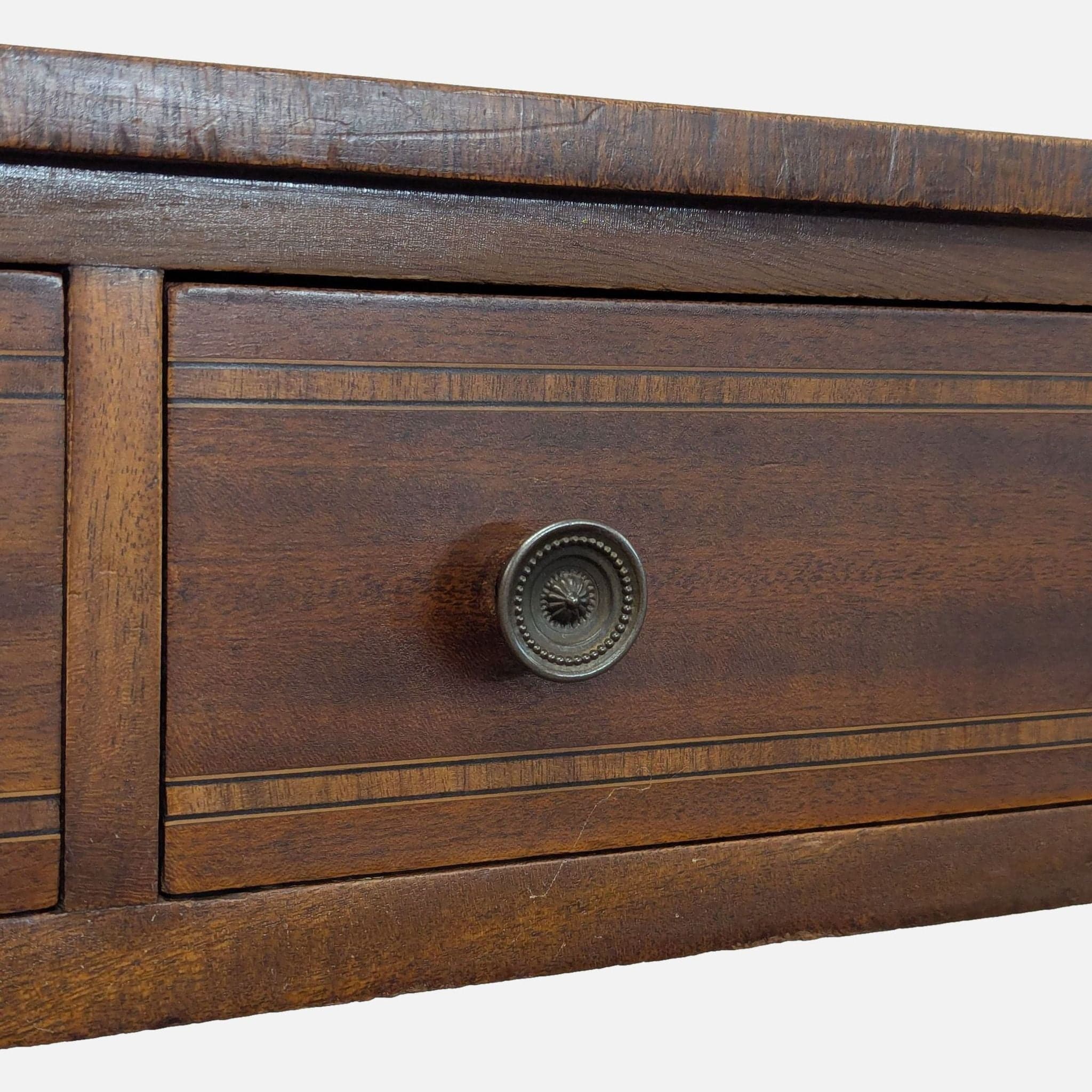 Antique George III Mahogany Side Table - Thumbnail 10