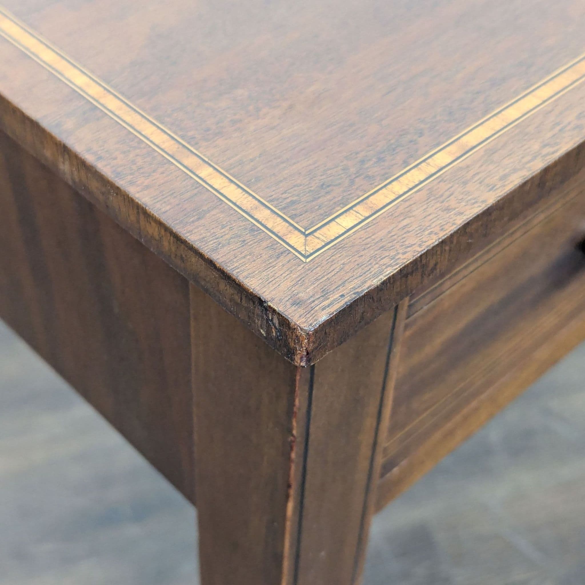 Antique George III Mahogany Side Table - Thumbnail 3
