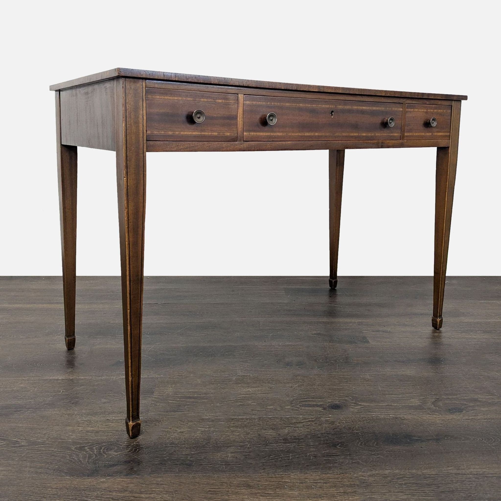 Antique George III Mahogany Side Table - Thumbnail 8