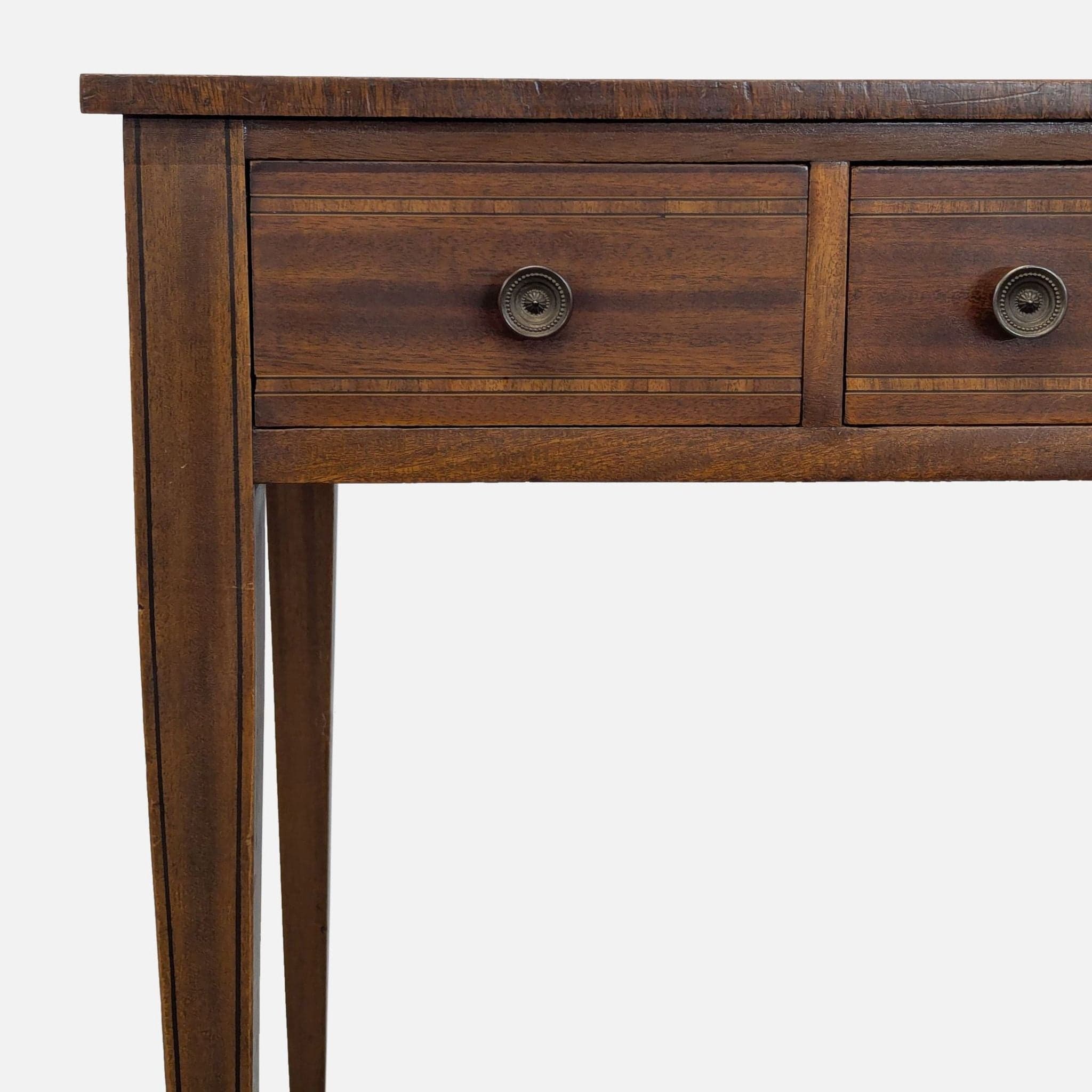 Antique George III Mahogany Side Table - Thumbnail 9