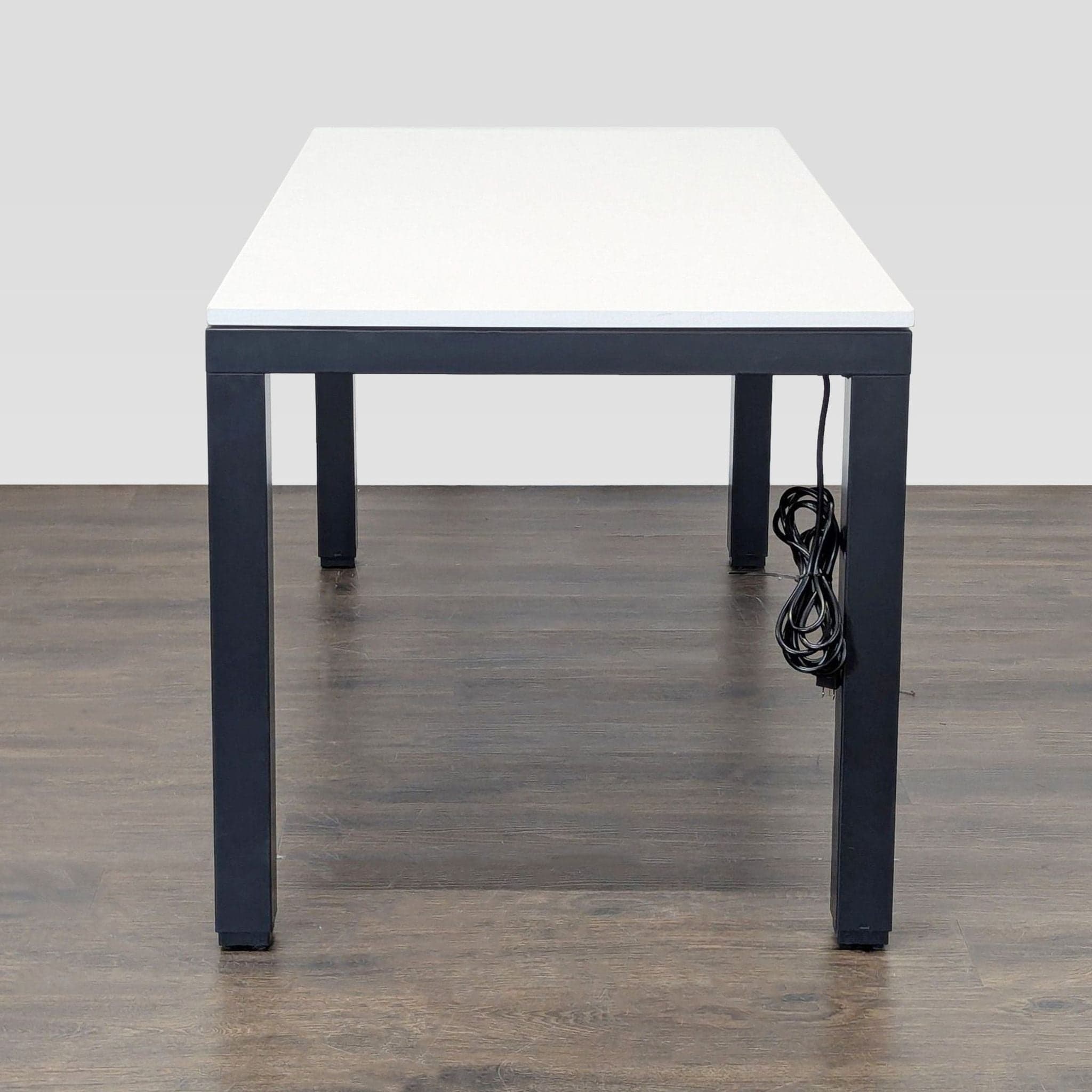 Room and Board Parsons Electric Adjustable Height Desk – Simple Modern Design - Thumbnail 6