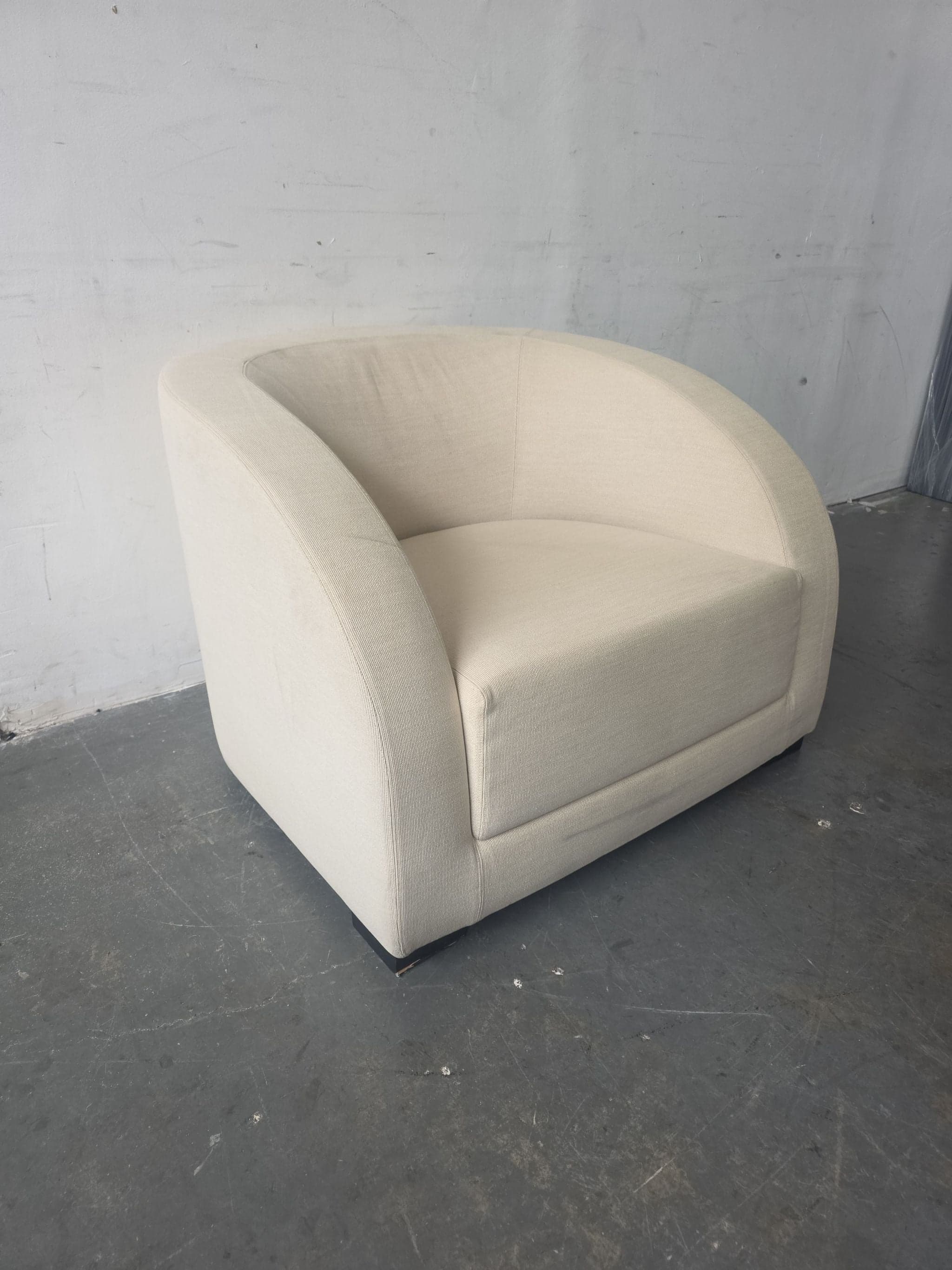 Armani Casa Modern Beige Lounge Chair – Comfortable and Stylish - Thumbnail 3