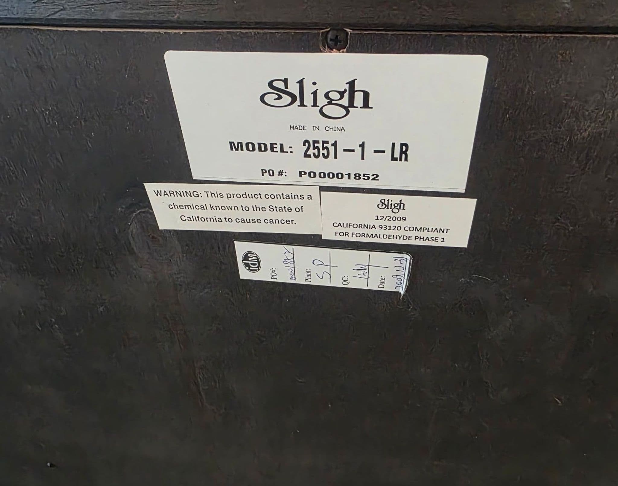 Sligh Traditional Carved Lateral File or Credenza - Thumbnail 2
