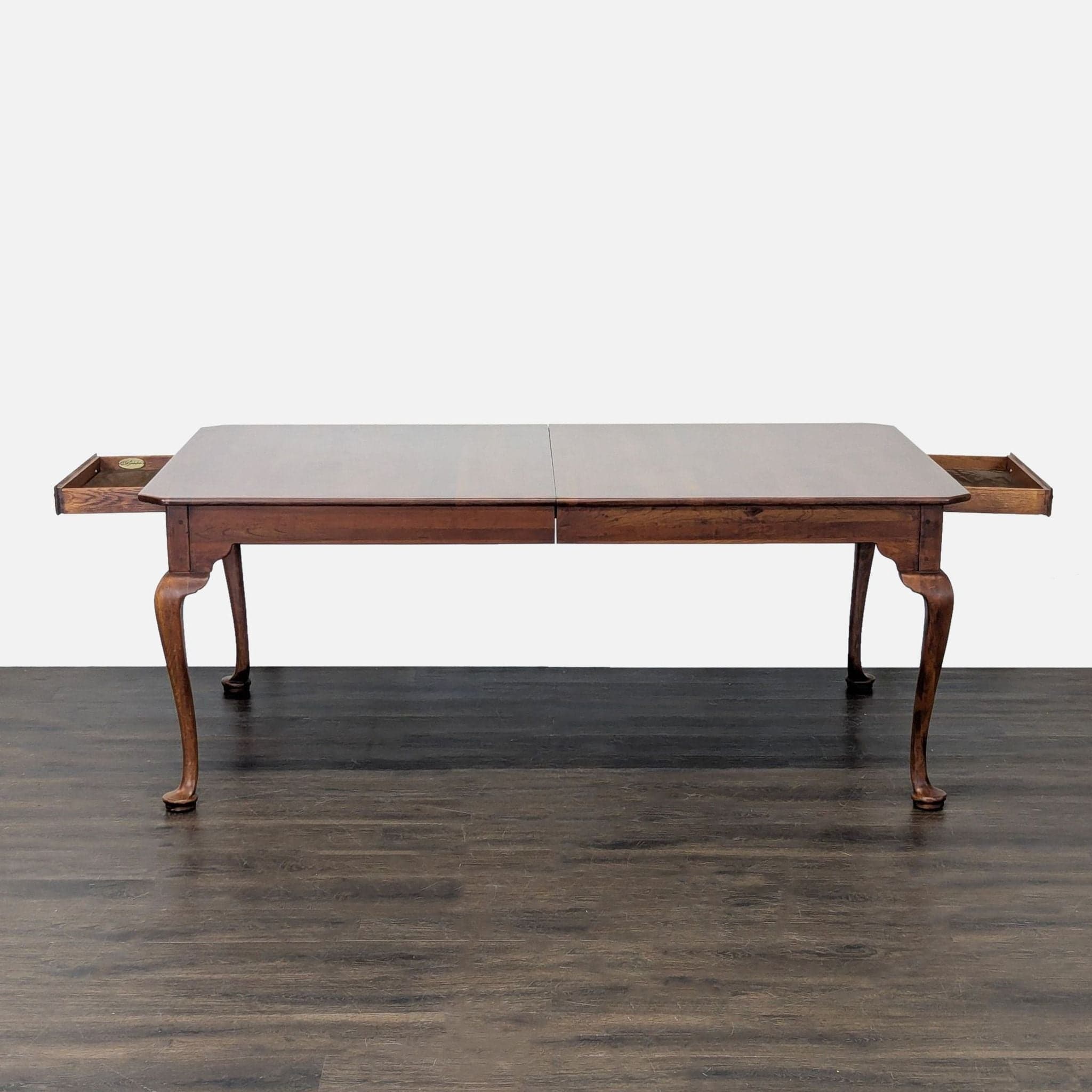 Bob Timberlake for Lexington Solid Cherry Queen Anne 9-Piece Extendable Dining Set - Thumbnail 2