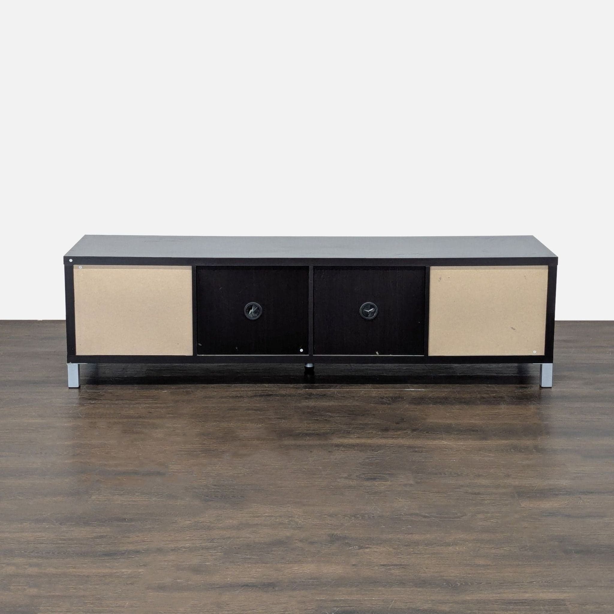 Media Console with Glass Sliding Door - Thumbnail 7