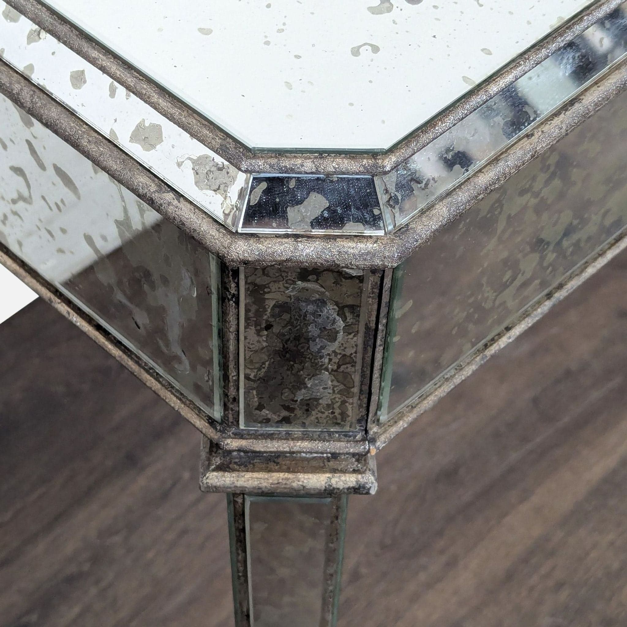 Currey & Company Mirrored Console Table - Thumbnail 8