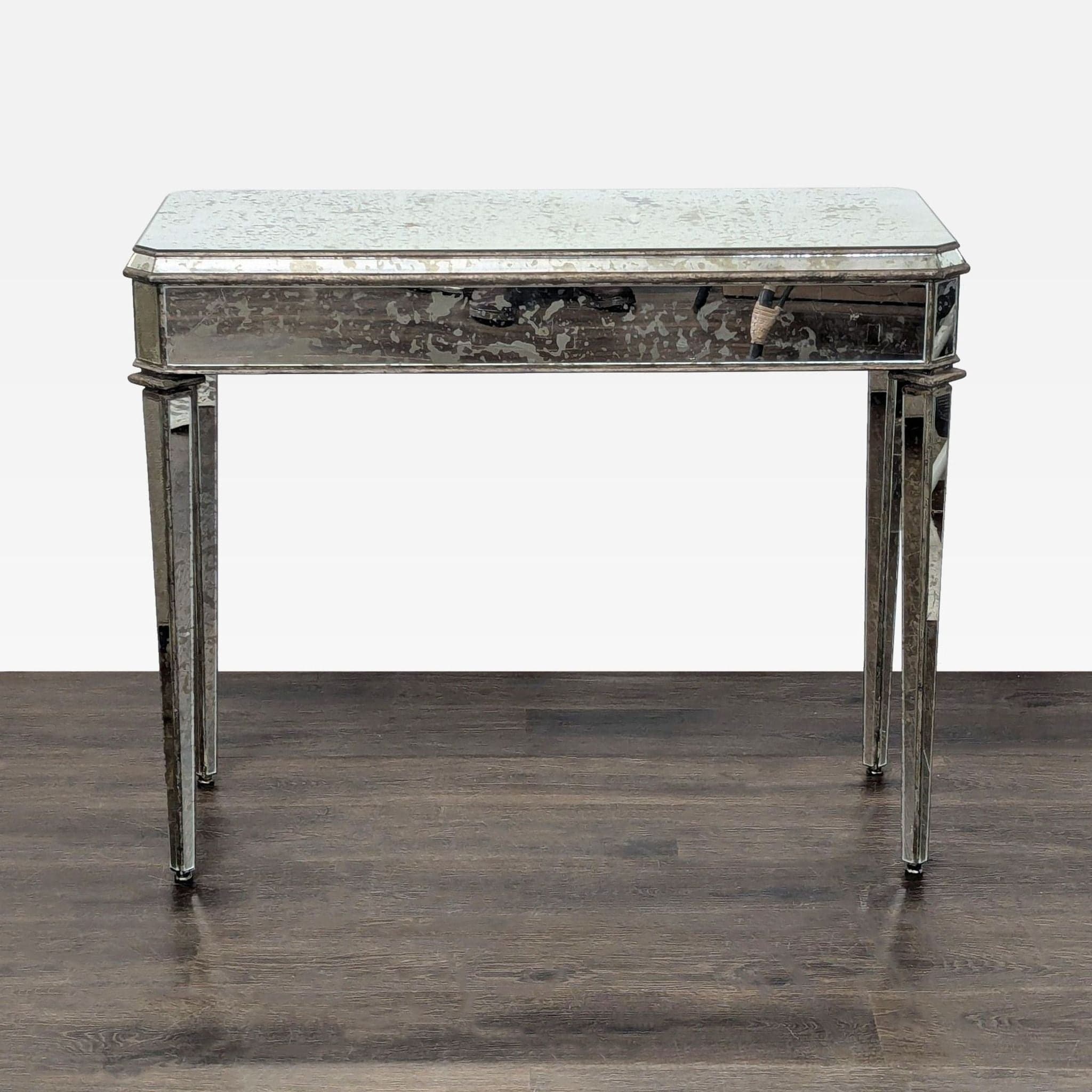 Currey & Company Mirrored Console Table - Thumbnail 6