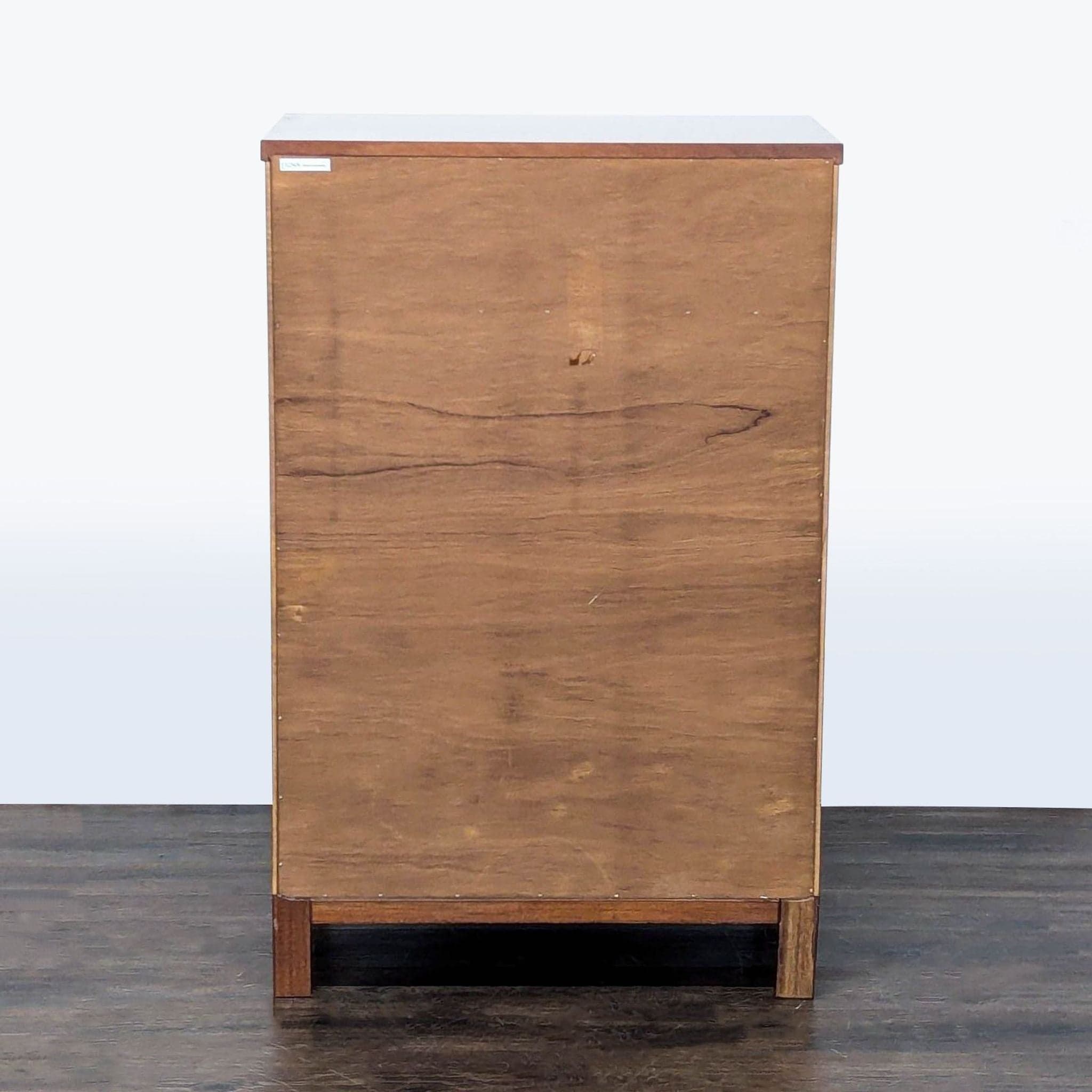 Ligna Furniture 6-Drawer Wooden Dresser - Classic Brown Storage Chest - Thumbnail 5