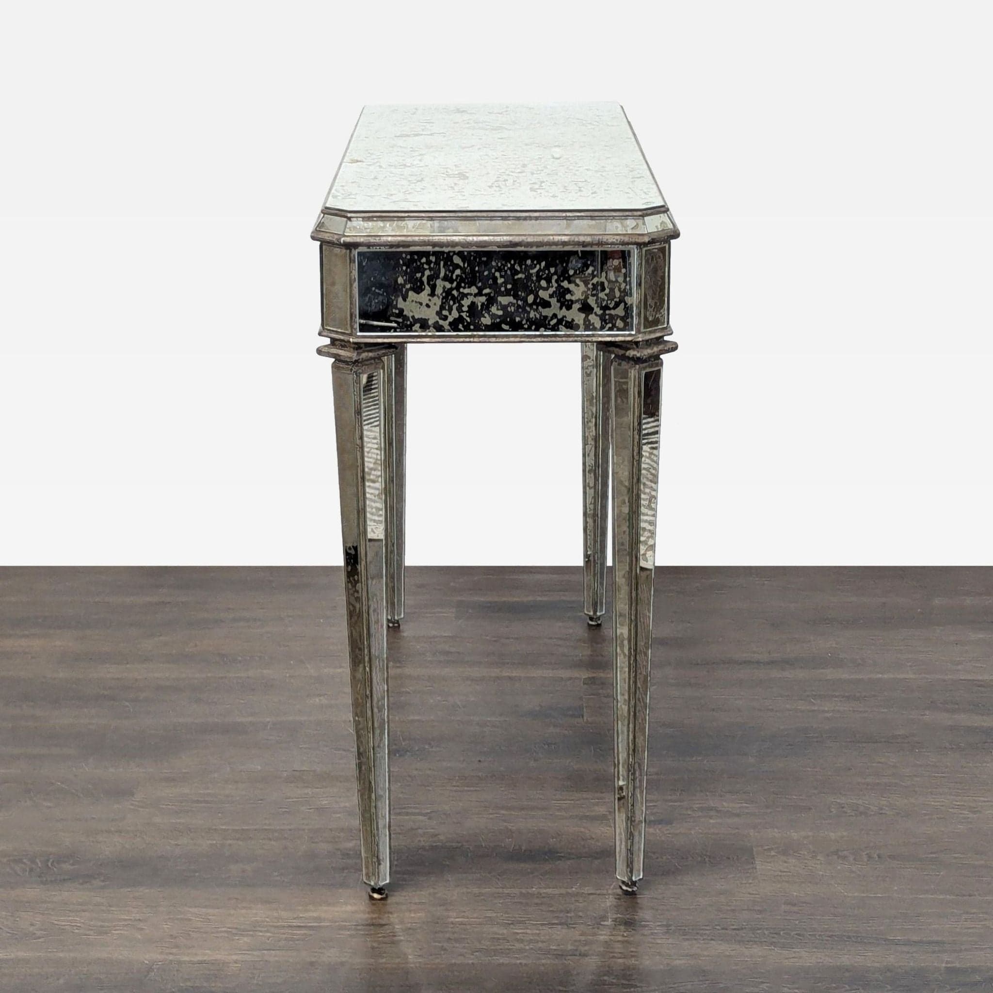 Currey & Company Mirrored Console Table - Thumbnail 4