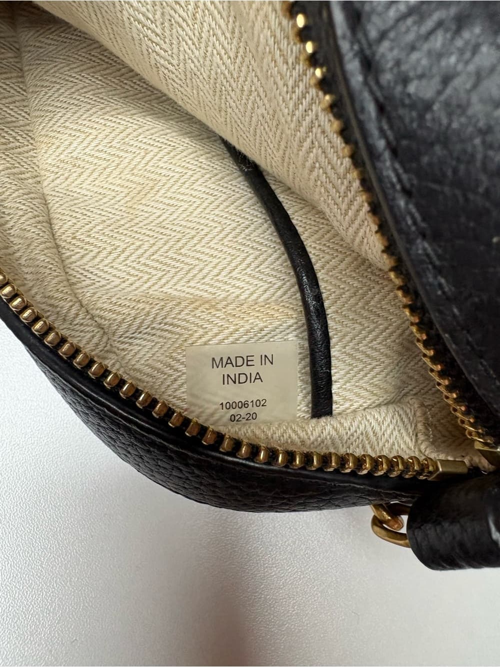 Tory Burch Black Pebbled Leather McGraw Camera Crossbody Bag gold hardware - Thumbnail 7