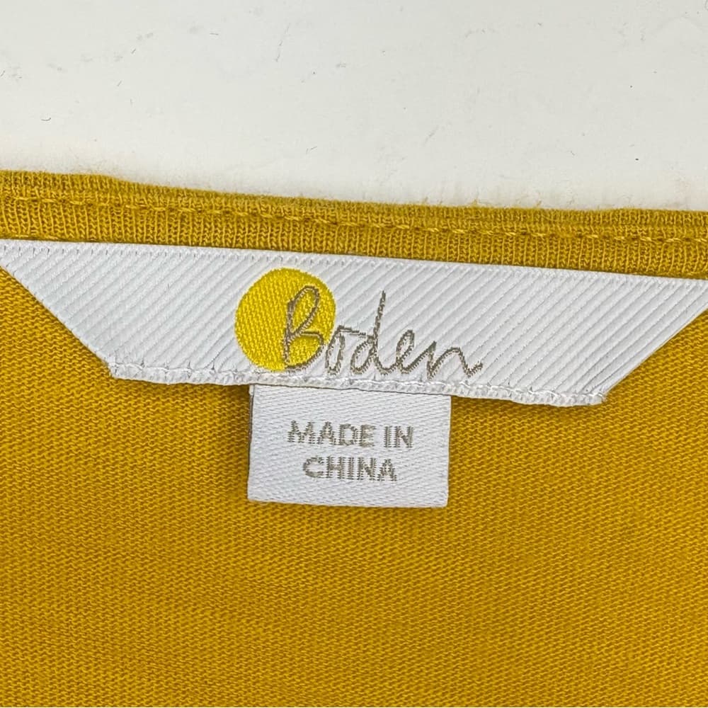BODEN Ayla Jersey Top with Lace detail Size 6 - Thumbnail 7