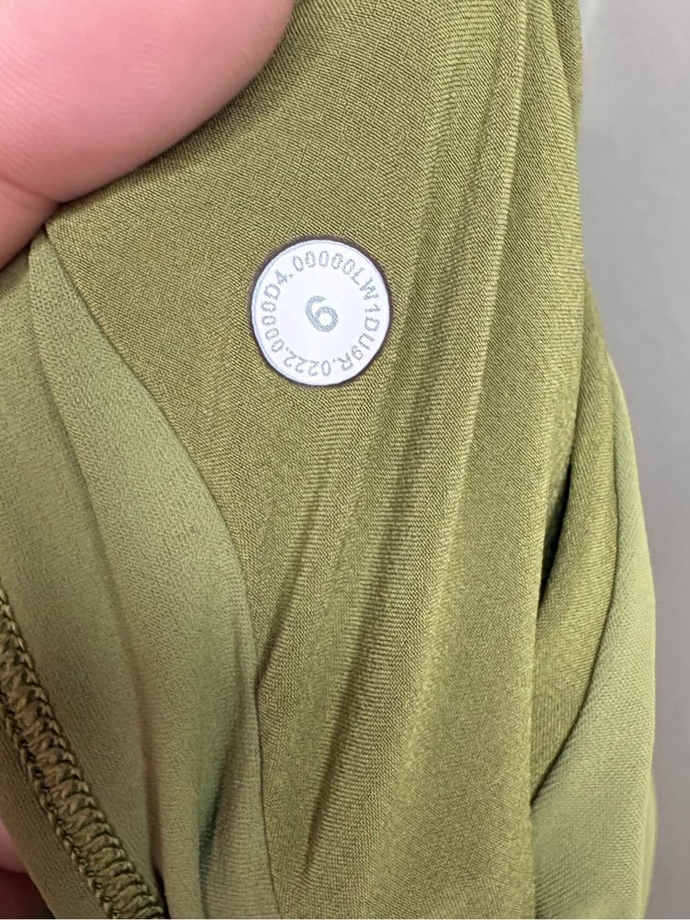 Lululemon Lightweight High-Neck Romper Bronze Green size 6 - Thumbnail 10