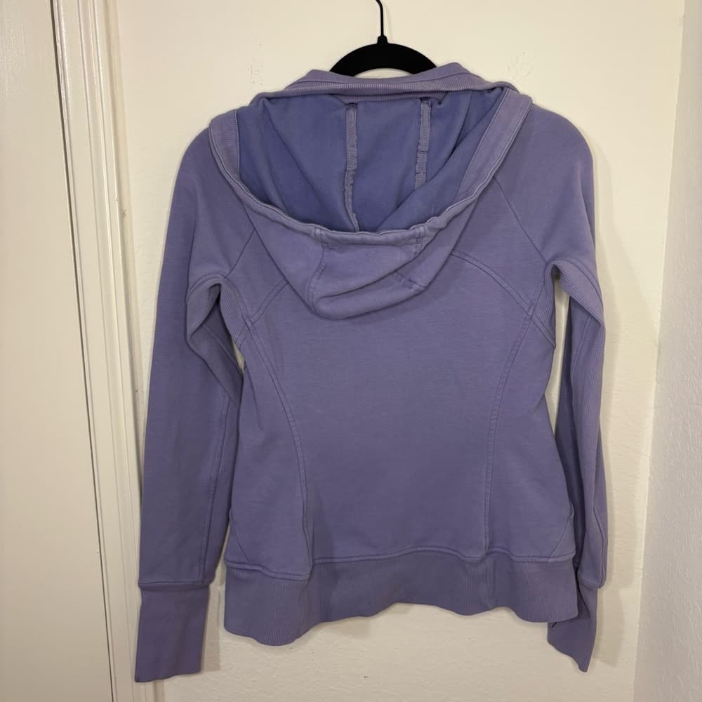 Athleta Lavender Zip-Up Hoodie size XS - Thumbnail 7